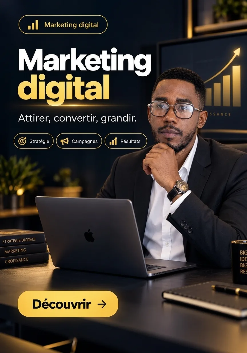 Affiche de la formation Marketing digital